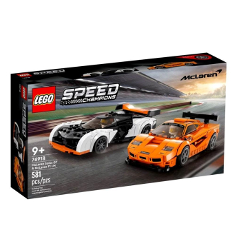 LEGO(R) SPEED CHAMPIONS 76918 McLaren Solus GT & M..
